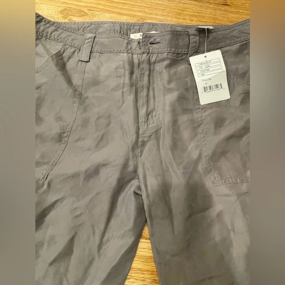 Silk Cargo Pants
